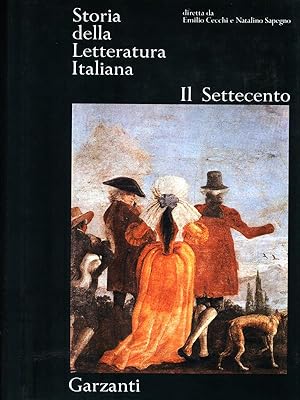 Bild des Verkufers fr Storia della Letteratura italiana. Il Settecento zum Verkauf von Librodifaccia