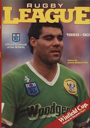 Seller image for RUGBY LEAGUE 1989-90 - OFFICIAL YEARBOOK OF THE NEW SOUTH WALES RUGBY LEAGUE for sale by Sportspages