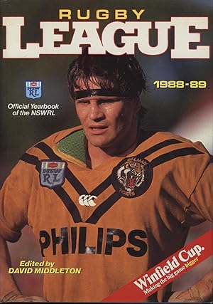 Seller image for RUGBY LEAGUE 1988-89 - OFFICIAL YEARBOOK OF THE NEW SOUTH WALES RUGBY LEAGUE for sale by Sportspages