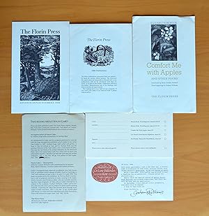 Imagen del vendedor de The Florin Press: announcements and prospectuses a la venta por Woodbridge Rare Books