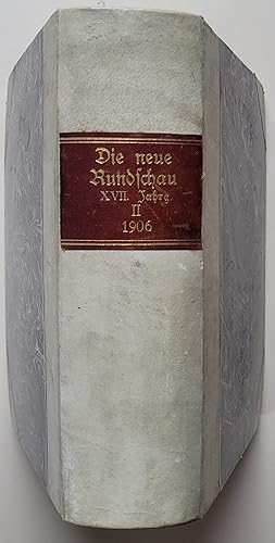 XVII. Jahrgang der freien Bühne. Zweiter Band. 1906.