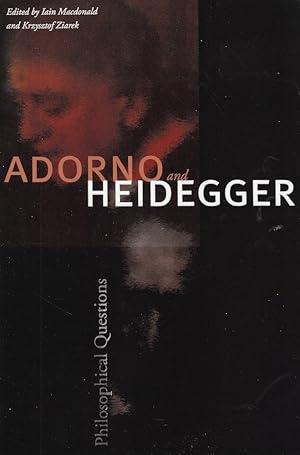 Immagine del venditore per Adorno and Heidegger: Philosophical Questions venduto da Romanord