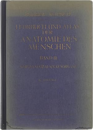 Lehrbuch und Atlas der Anatomie des Menschen Band III