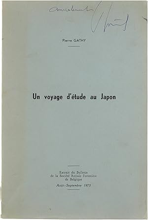 Bild des Verkufers fr Un voyage d'tude au Japon zum Verkauf von Untje.com