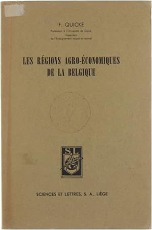 Les Régions Agro-Economiques de la Belgique