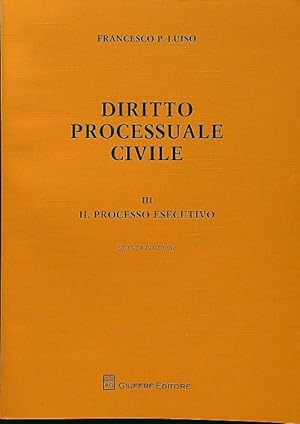 Immagine del venditore per Diritto processuale civile vol.3 venduto da Librodifaccia