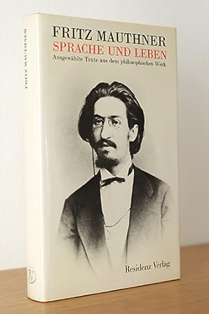 Bild des Verkufers fr Sprache und Leben. Ausgewhlte Texte aus dem philosophischen Werk zum Verkauf von AMSELBEIN - Antiquariat und Neubuch