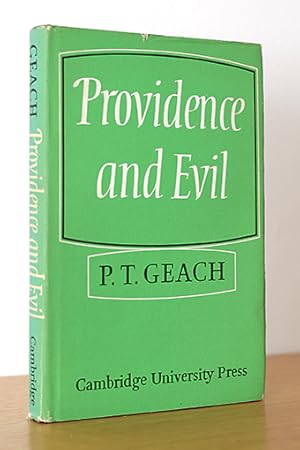 Providence and Evil. The Stanton Lectures 1971-2