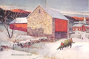 Abercrombie & Fitch The Christmas Trail 1959 Catalog