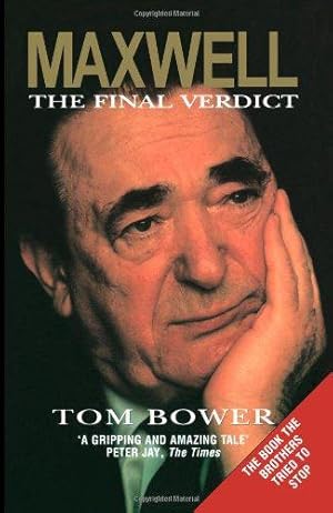 Seller image for MAXWELL: THE FINAL VERDICT for sale by WeBuyBooks 2