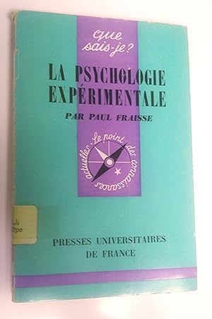 La psychologie expérimentale, deuxième édition