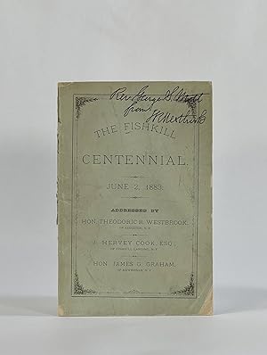 Bild des Verkufers fr [American Revolution] THE FISHKILL CENTENNIAL. JUNE 2, 1883 zum Verkauf von Michael Pyron, Bookseller, ABAA