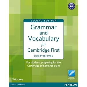 Imagen del vendedor de Grammar and Vocabulary for Cambridge First with Key a la venta por ISIA Media Verlag UG | Bukinist