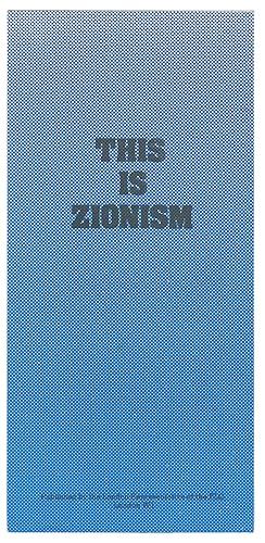 This Is Zionism