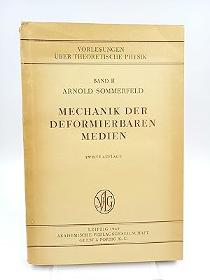 Image du vendeur pour Mechanik der deformierbaren Medien (Vorlesungen ber theoretische Physik, Band II) mis en vente par Antiquariat Smock