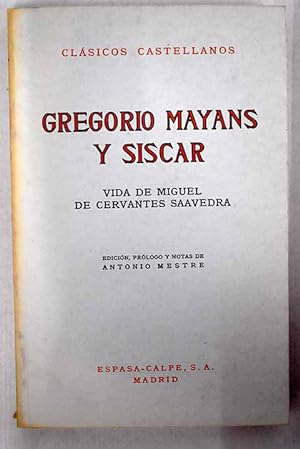 Imagen del vendedor de Vida de Miguel de Cervantes Saavedra a la venta por Alcan Libros