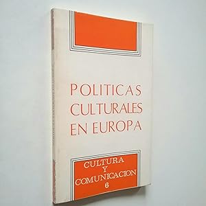 Imagen del vendedor de Polticas culturales en Europa a la venta por MAUTALOS LIBRERA