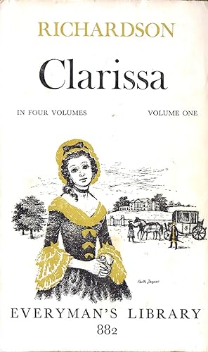 Immagine del venditore per Clarissa: or, the History of a Young Lady (Volume one, only, of four) venduto da Round Table Books, LLC