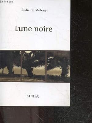 Bild des Verkufers fr Lune noire zum Verkauf von Le-Livre