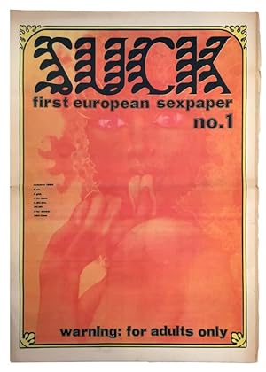 Seller image for SUCK First european Sexpaper n 1  8 (collection complte)+ les deux supplments  Virgin Sperm Dancer  et  Wet Dreams  for sale by Chlo et Denis Ozanne