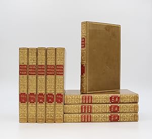 Bild des Verkufers fr THE WORKS OF ALEXANDER POPE ESQ. In Nine Volumes, Complete. With Notes and Illustrations by Joseph Warton, D.D. and others. zum Verkauf von LUCIUS BOOKS (ABA, ILAB, PBFA)