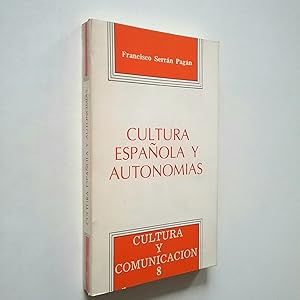 Seller image for Cultura espaola y autonomas for sale by MAUTALOS LIBRERA