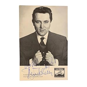 Signed Photo Postcard