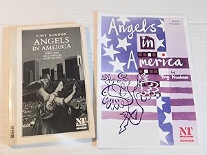 Seller image for ANGELS IN AMERICA. Part One: Millennium Approaches. INSCRIBED BY TONY KUSHNER. [First British Edition, published prior to the American edition.] Together with: THE PROGRAM FOR THE BRITISH PREMIERE. for sale by Blue Mountain Books & Manuscripts, Ltd.