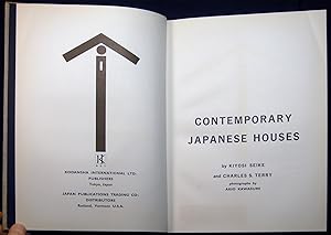 Seller image for Contemporary Japanese Houses for sale by Certain Books, ABAA