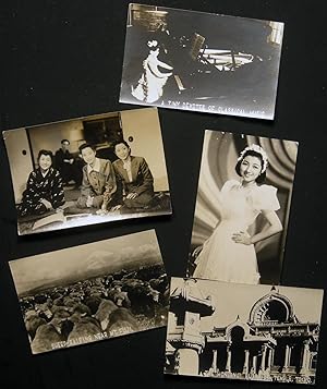 Five 20th Century Japan Photographs & Real Photo Postcards