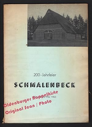 Festschrift zur 200-Jahrfeier Schmalenbeck (1963) - Gemeinde Schmalenbeck (Hrsg)