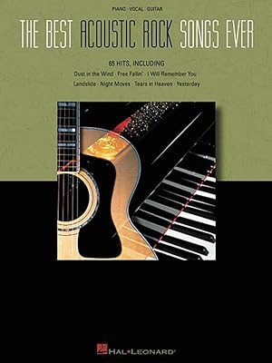 The Best Acoustic Rock Songs Ever: Piano, Vocal, Guitar (HL00310984)