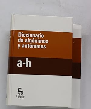 Seller image for Diccionario de sinnimos y antnimos for sale by Librera Alonso Quijano