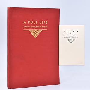 Seller image for A Full Life December 14th, 1890-December 14th, 1955 for sale by James Cummins Bookseller, ABAA