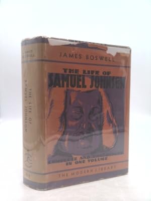 Bild des Verkufers fr The Life of Samuel Johnson 1ST Modern Library Edition (Complete and Unabridged in One Volume) zum Verkauf von ThriftBooksVintage