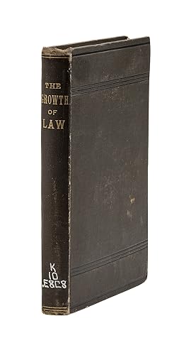 Image du vendeur pour An Essay on the Growth of Law mis en vente par The Lawbook Exchange, Ltd., ABAA  ILAB