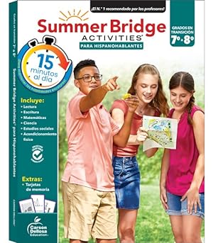 Bild des Verkufers fr Summer Bridge Activities Spanish 7-8, Grades 7 - 8 zum Verkauf von GreatBookPrices