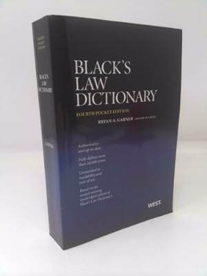 Immagine del venditore per Black's Law Dictionary: Pocket Edition venduto da ThriftBooksVintage