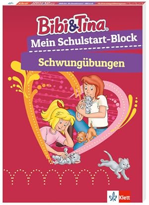 Seller image for Bibi & Tina: Mein Schulstart-Block Schwungbungen Vorschule, ab 5 Jahren, Schreiben lernen for sale by primatexxt Buchversand