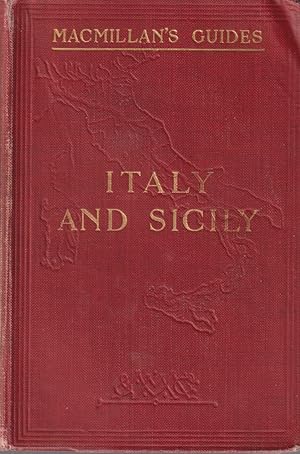 Bild des Verkufers fr GUIDE TO ITALY AND SICILY zum Verkauf von Complete Traveller Antiquarian Bookstore