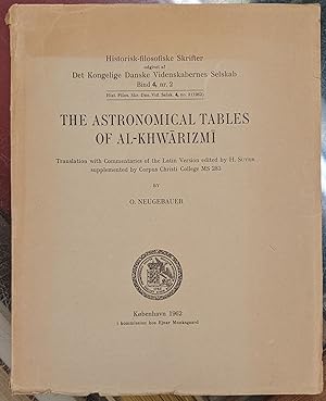 The Astronomical Tables of Al-Khwarizmi