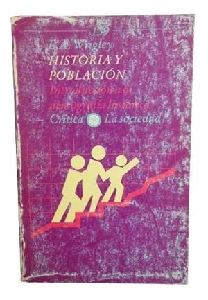 Historia Y Población Introducción A La Demografía Histórica