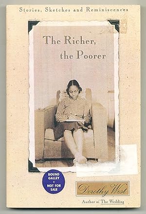 Seller image for The Richer, The Poorer: Stories, Sketches, and Reminiscences for sale by Between the Covers-Rare Books, Inc. ABAA