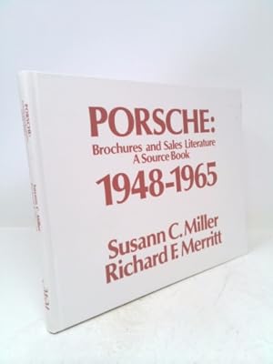 Immagine del venditore per Porsche: Brochures and Sales Literature--A Source Book, 1948-1965 venduto da ThriftBooksVintage