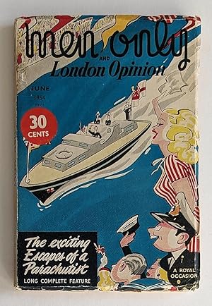 Men Only and London Opinion, Vol. 56, No. 222, June 1954 {Vargas Girl}