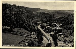 Bild des Verkufers fr Ansichtskarte / Postkarte Rbeland Oberharz am Brocken, Blick ber den Ort, Gesamtansicht zum Verkauf von akpool GmbH