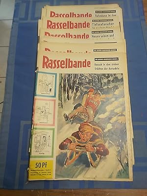 Rasselbande :Die Jugend-Illustrierte bringt.Heft 1- 22 (22 Hefte komplett) 1960