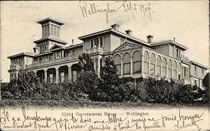 Ansichtskarte / Postkarte Wellington Neuseeland, Regierungsgebäude