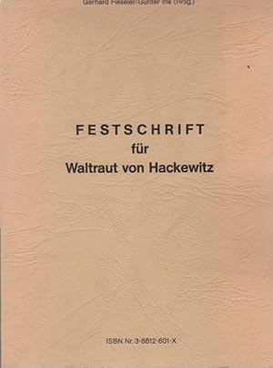 Festschrift für Waltraut von Hackewitz