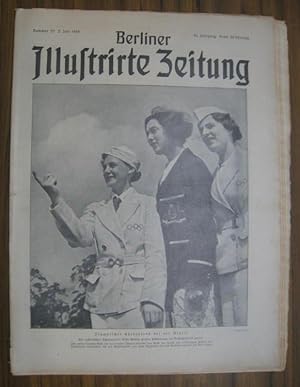 Image du vendeur pour Berliner Illustrirte Zeitung. 45. Jahrgang 1936, Heft 27 separat: 2. Juli. - Aus dem Inhalt: Vorbereitungen zur Olympiade / Garibaldis groe Liebe / zum 1000. Todestag Heinrichs I, Grnder des deutschen Lebensraums. - mis en vente par Antiquariat Carl Wegner